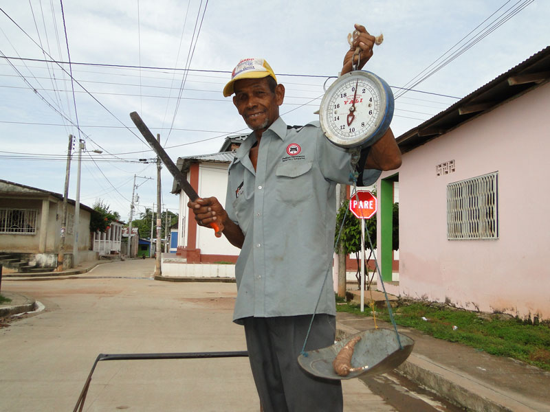 Vendedor de Yuca.