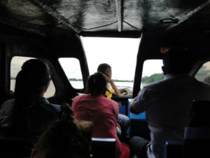 Viajeros.