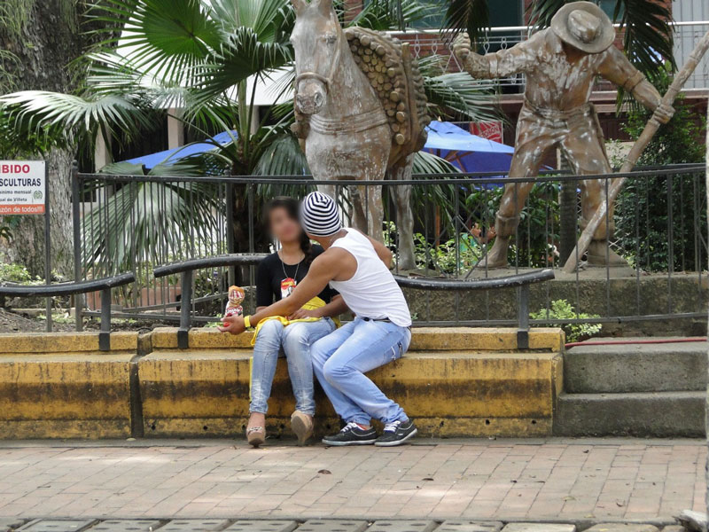 Novios. 