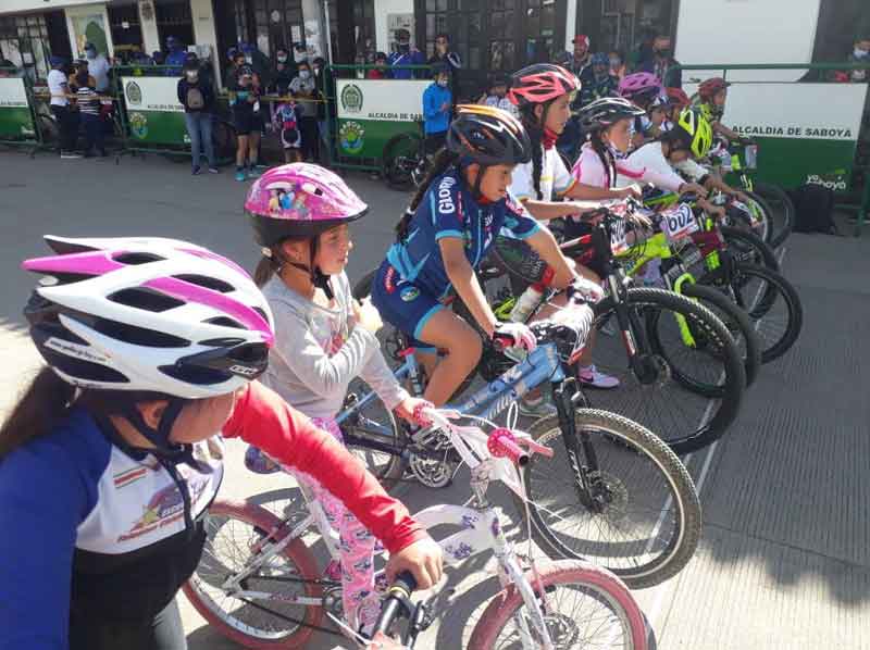 Ciclistas. 