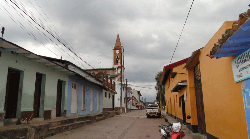 Calle central.